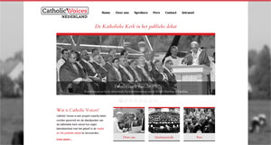 Website Catholic Voices Nederland
