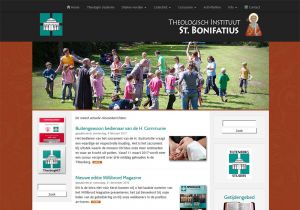 Website Theologisch Instituut St. Bonifatius