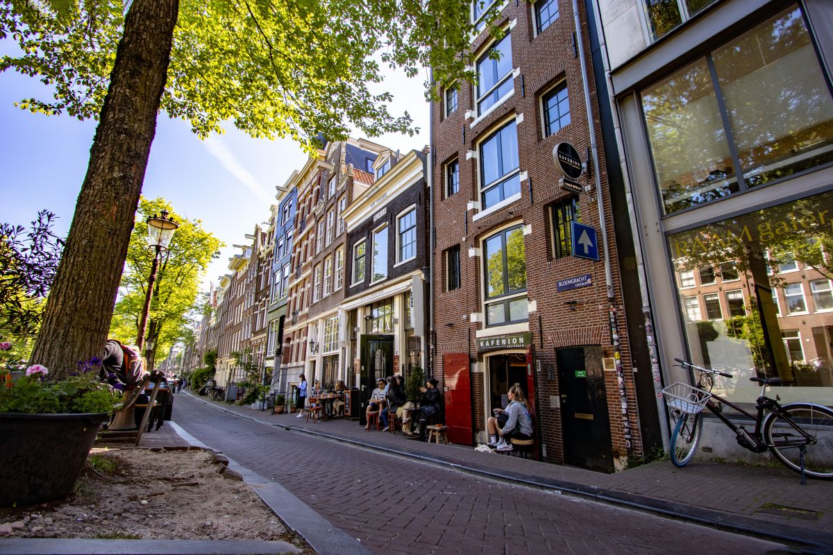 Bezoekje aan zonnig Amsterdam Bezoekje aan zonnig Amsterdam